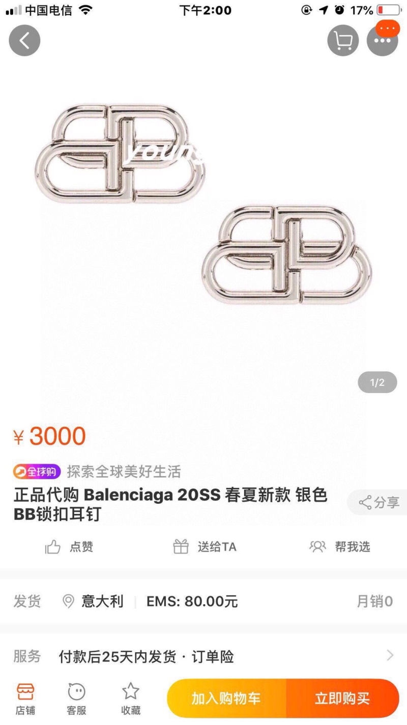 Balenciaga Earrings